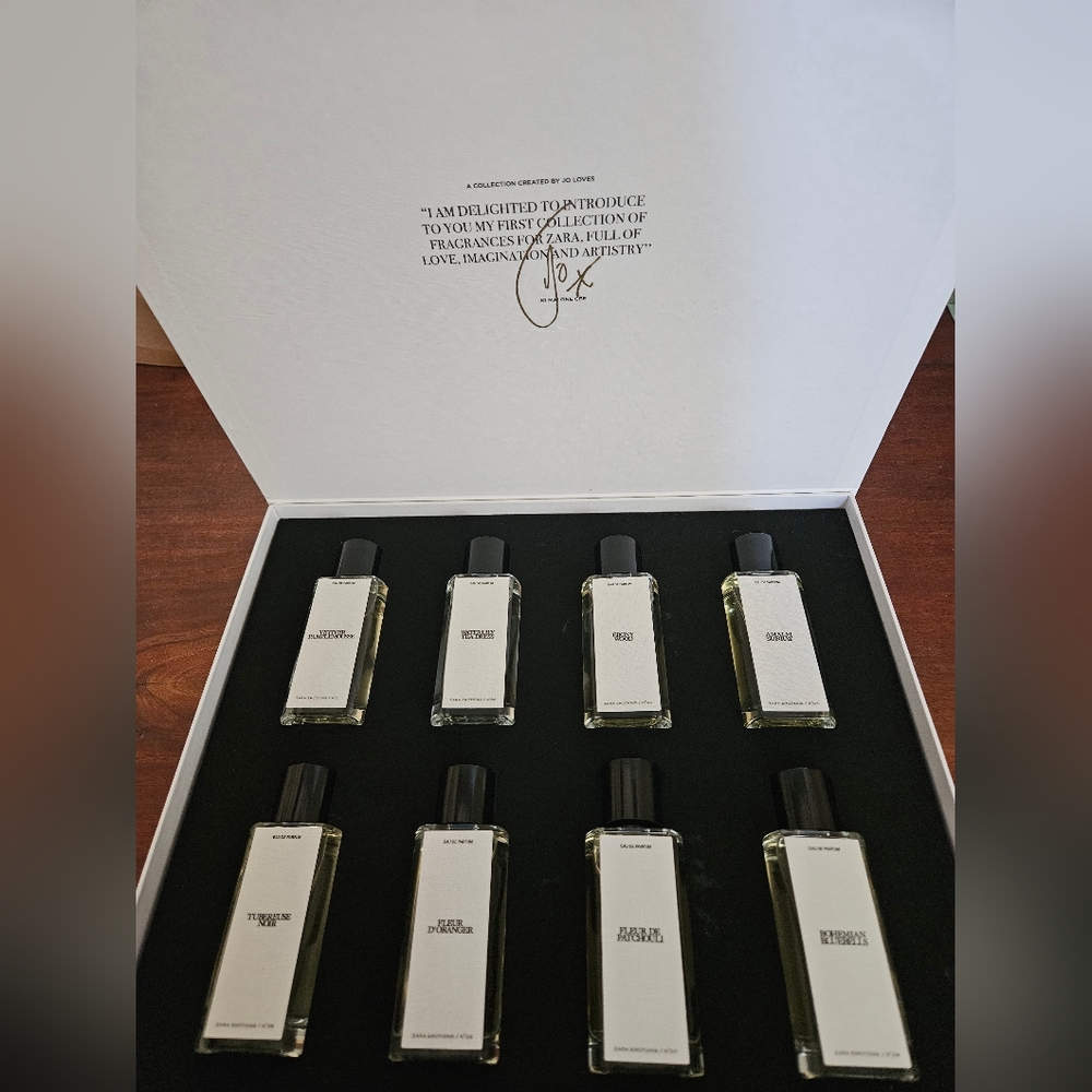 Zara Eu de Parfum Collector Set -Emotions Collection 8x 40 ml/ 1.35 fl oz